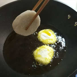 ll贵州特产油炸糯米糍粑豆沙耙包馅咸豆沙一斤4个小吃油炸粑批发