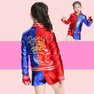 Suicide Square SUICIDE SQUAD Clown Girl Cosplay clothing Children's Type