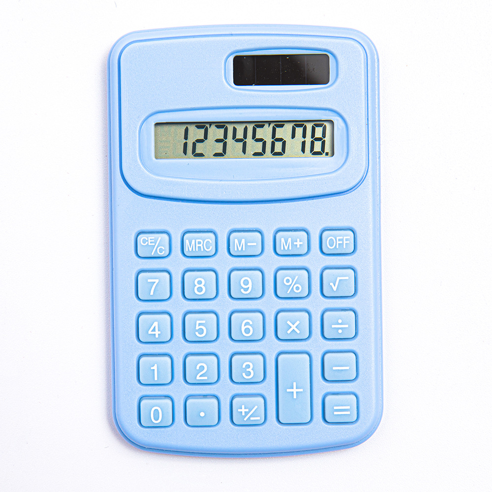 Pequeña mini dopamina de alto valor de dibujos animados lindo oficina financiera portátil calculadora para estudiantes de primaria y secundaria