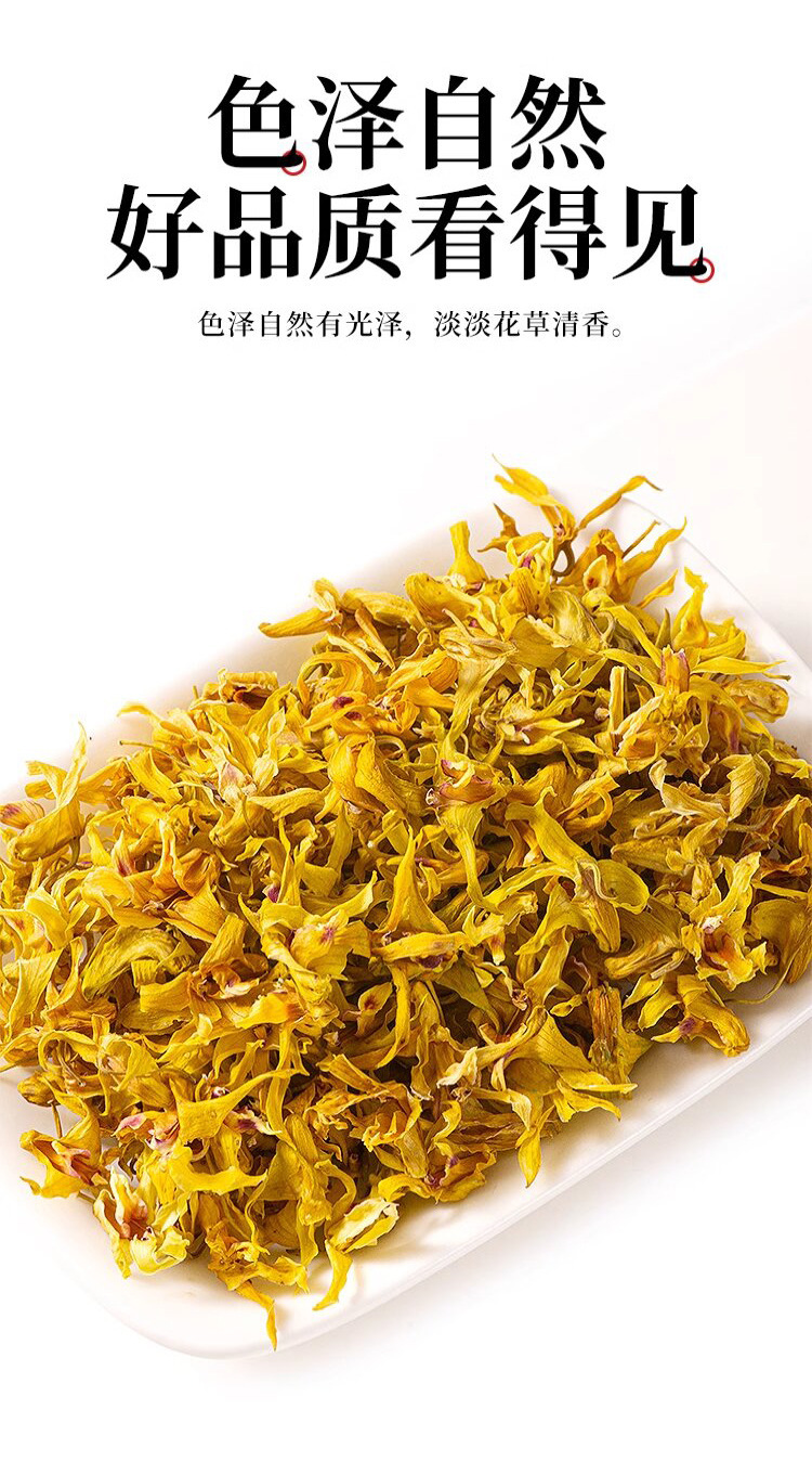 Dried Dendrobium Flower Tea 10g Jar Shi Hu Hua Tiepi Dendrobium quality and texture