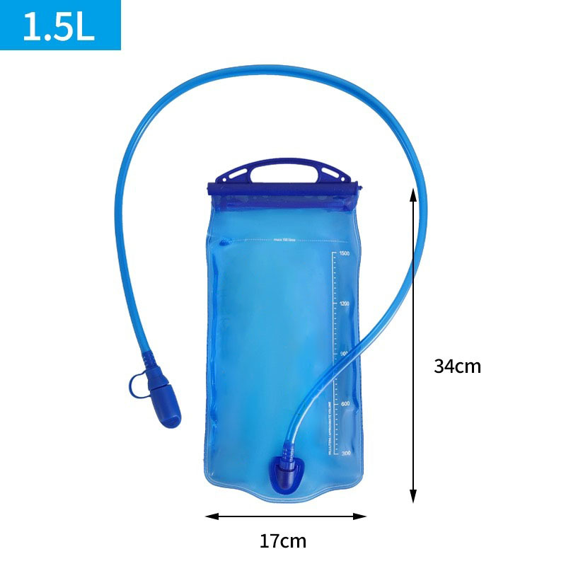 Senderismo escalada bolsa de agua potable correr agua potable mochila bolsa hidratante al aire libre ciclismo deportes 2L bolsa de agua