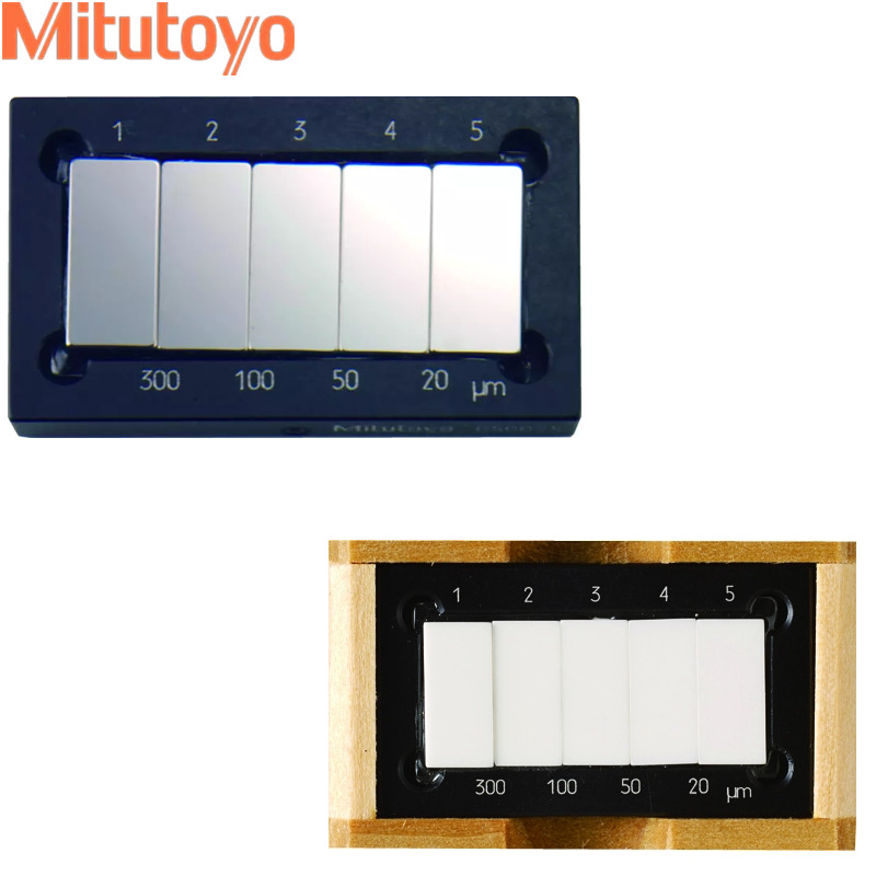 日本mitutoyo三丰516-199钢制阶差规516-498陶瓷台阶差标准块规