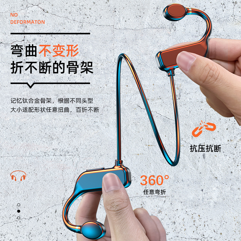無線の平価のbluetoothのイヤホンg 1は耳に入らないで超長い航続運動をします。|undefined
