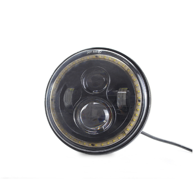7 pulgadas Wrangler faro ángel ojo del automóvil faro LED Harley motocicleta SUV faro