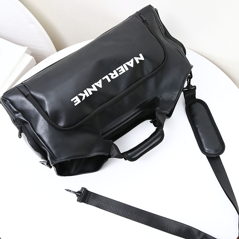 Sac de voyage Portable, sac à chaussures indépendant de grande capacité, sac de sport séparé sec et humide, sac à bandoulière_voghion.com