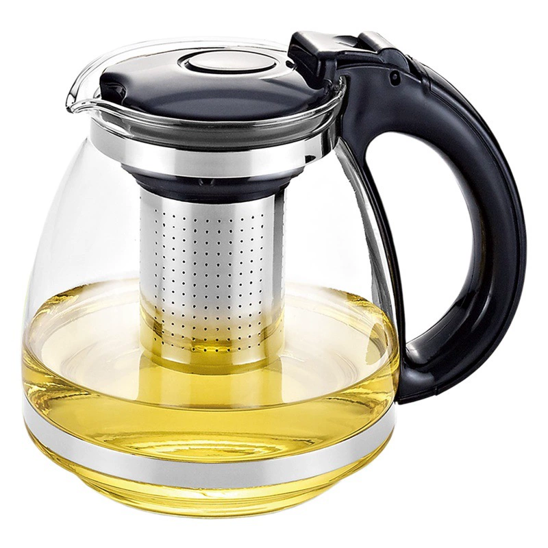 Бытовой уличный термостойкий большой емкости с фильтром из нержавеющей стали, стеклянный чайник, чайный бар, машина для приготовления чая, большой чайник с постоянной температурой