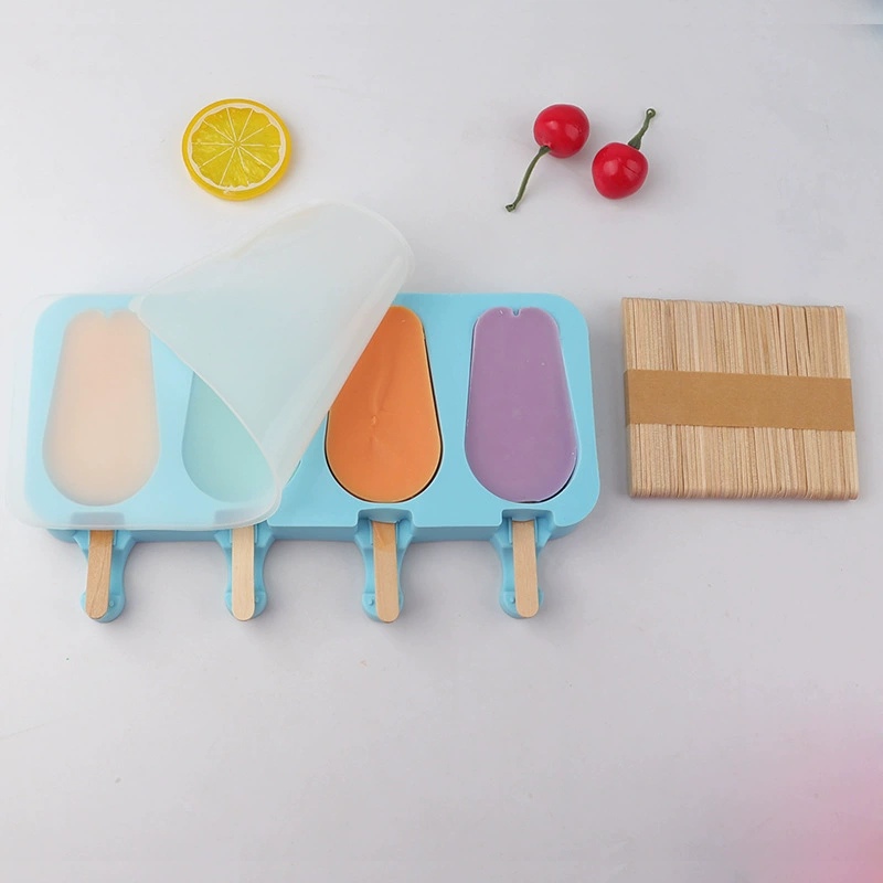Rabbit, mold, silicone fondant for ice cream, ice cream