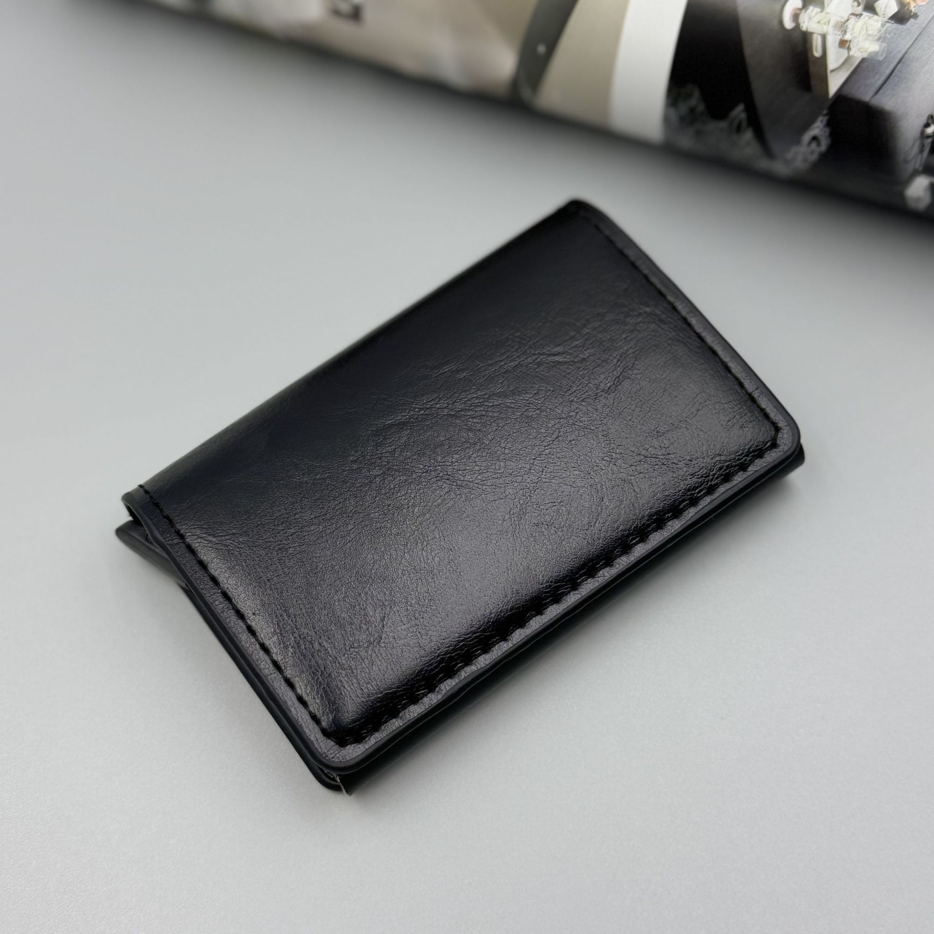 Explosiones transfronterizas bolsa de tarjetas RFID antirrobo cepillo antimagnetizante aleación de aluminio tarjeta bancaria cubierta bolsa de tarjetas metálicas fabricantes de comercio exterior