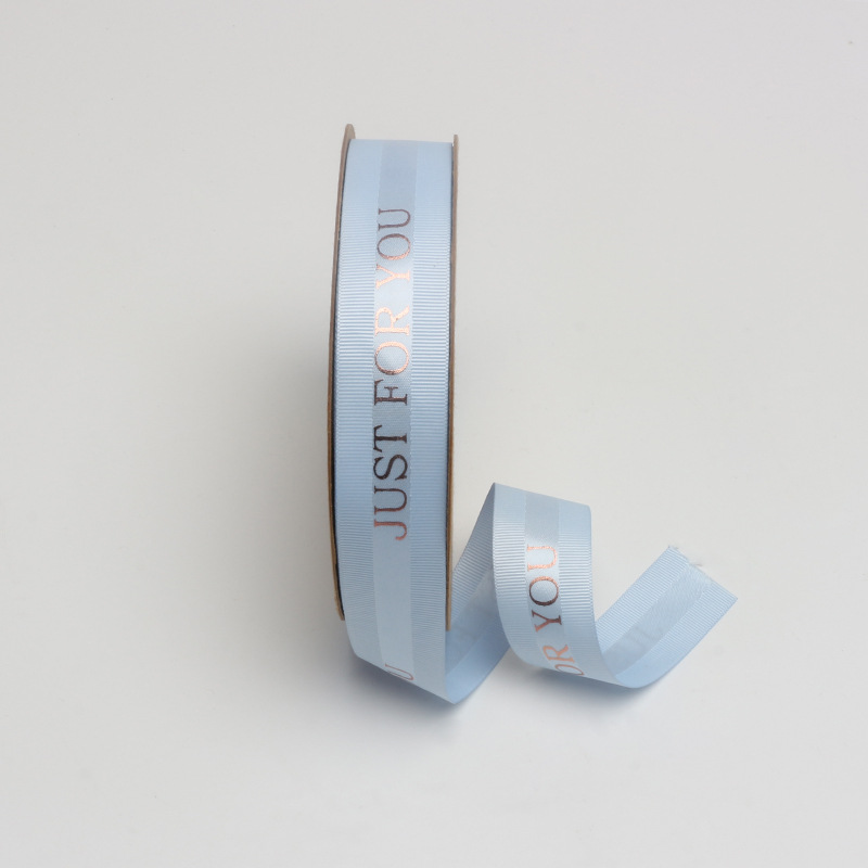 Dorado hilo flor ramo cinta 2,5 cm cinta floral regalo hornear vendaje arco material al por mayor