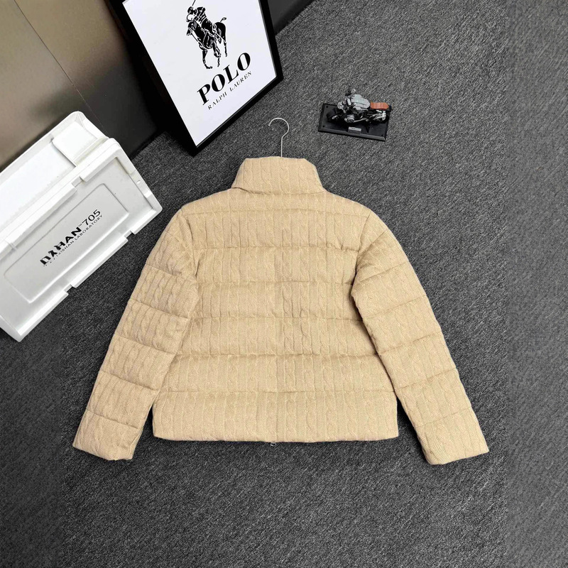 跨境 RALPH LAUREN拉夫劳伦针织面包羽绒服外套|undefined