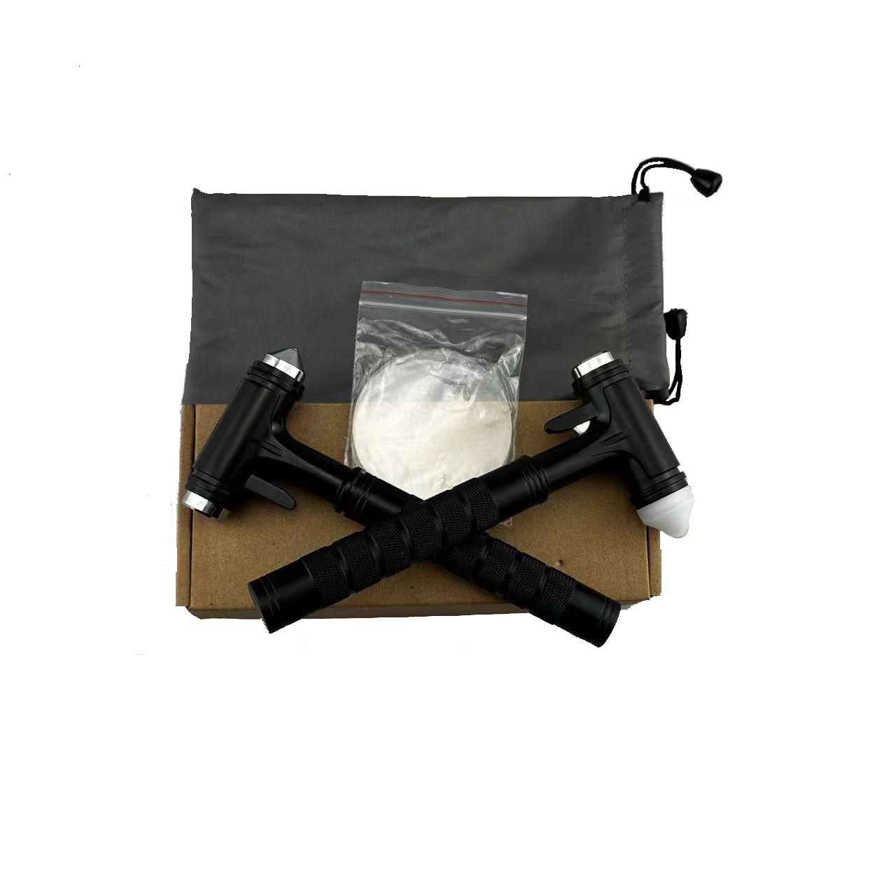 Car Safety Belt Hammer, Metal Multi-Functional Window Breaker, Car Underwater Life-Saving Escape Hammer, Tungsten Steel