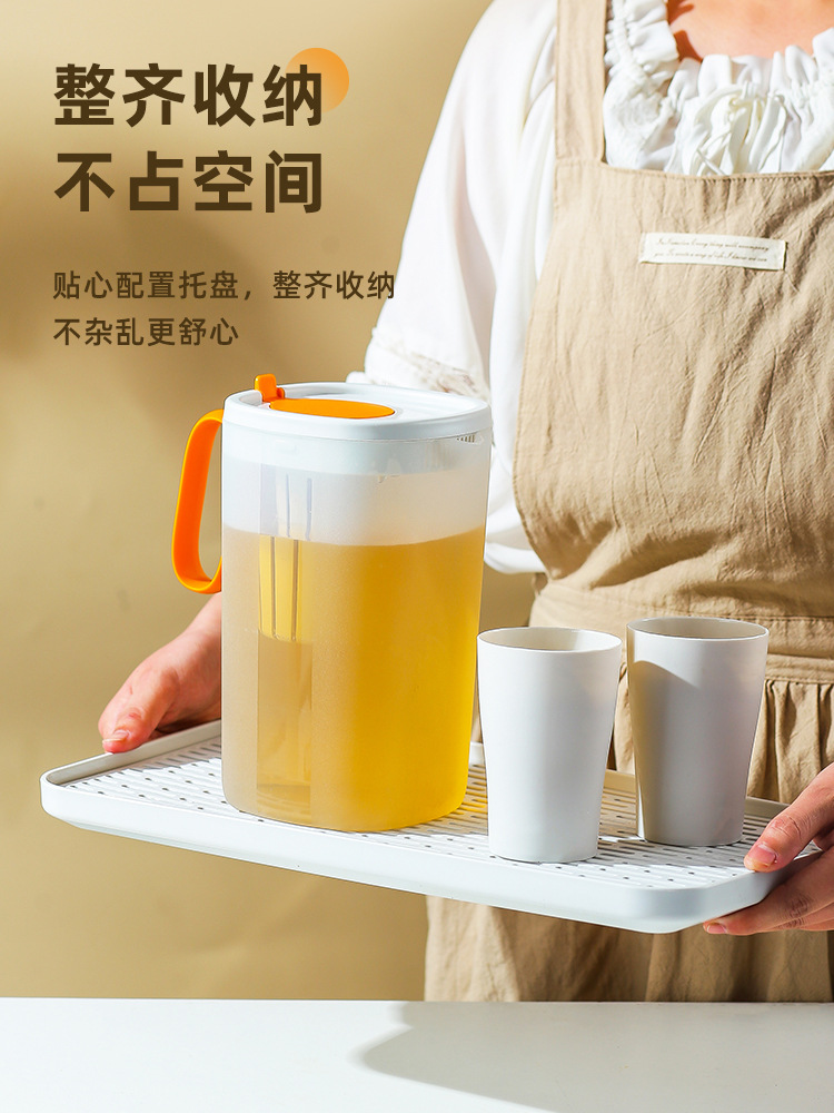冷水壺耐高溫家用冰箱大容量泡茶壺耐熱防摔涼白開水杯扎壺涼水壺