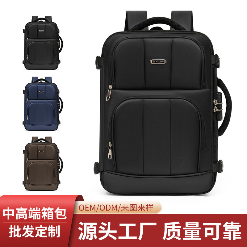 New Style Men's Business Commuter Backpack, Fashionable Outdoor Travel Multi-Functional Large-Capacity Computer Backpack New Style Men's Business Commuter Backpack, Fashionable Outdoor Travel Multi-Functional Large-Capacity Computer Backpack