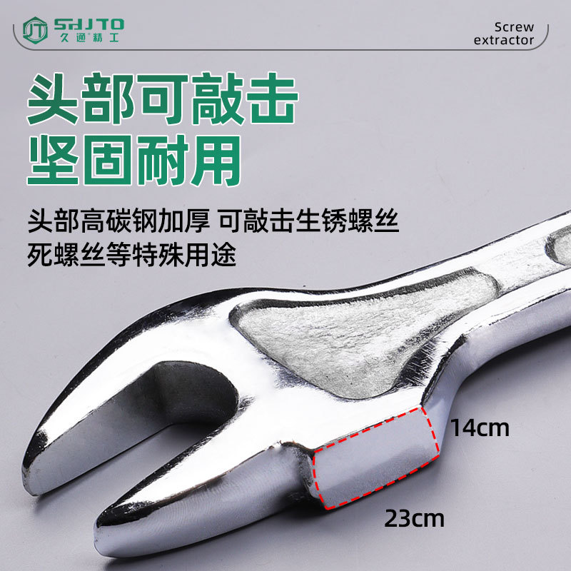 Fabricantes de ventas de doble cabeza de estante llave de apertura especial nueva llave de fijación de estante exterior llave