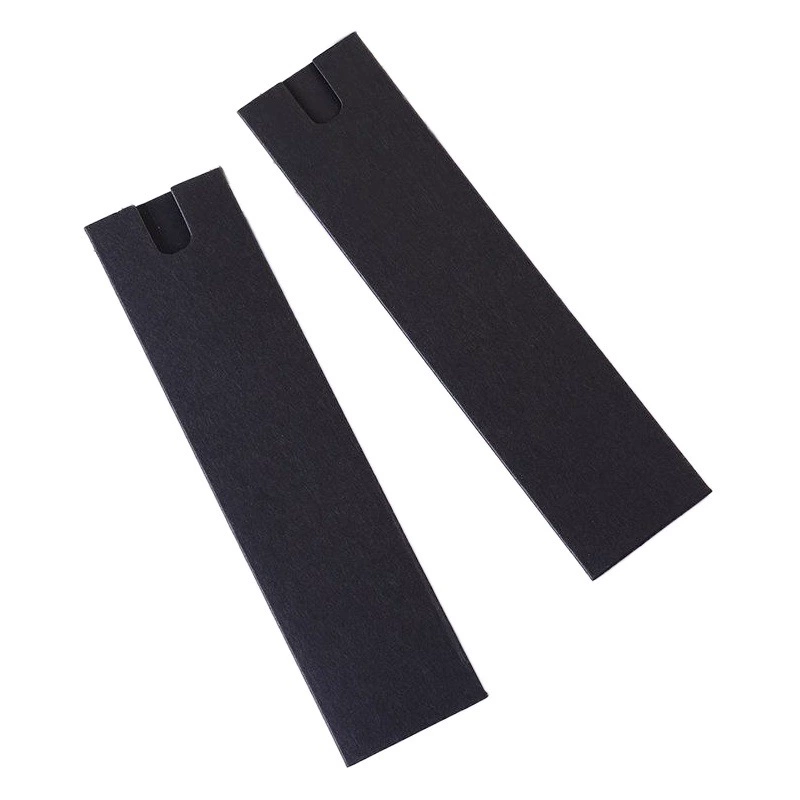 Пенал из крафт-бумаги простая печать логотипа Бумага Окно Открыть пенал Творческий складной ручка бумажная коробка в наличии оптом