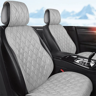 New car seat cushion made of ice silk, breathable and skin-friendly, comfortable seat cover, high-end seat cover, suitable for all seasons