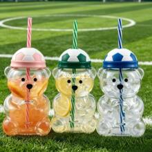 �羳��Ʒ������600ML Bearista Glass Straw Cup̩���ܲ������ܱ�