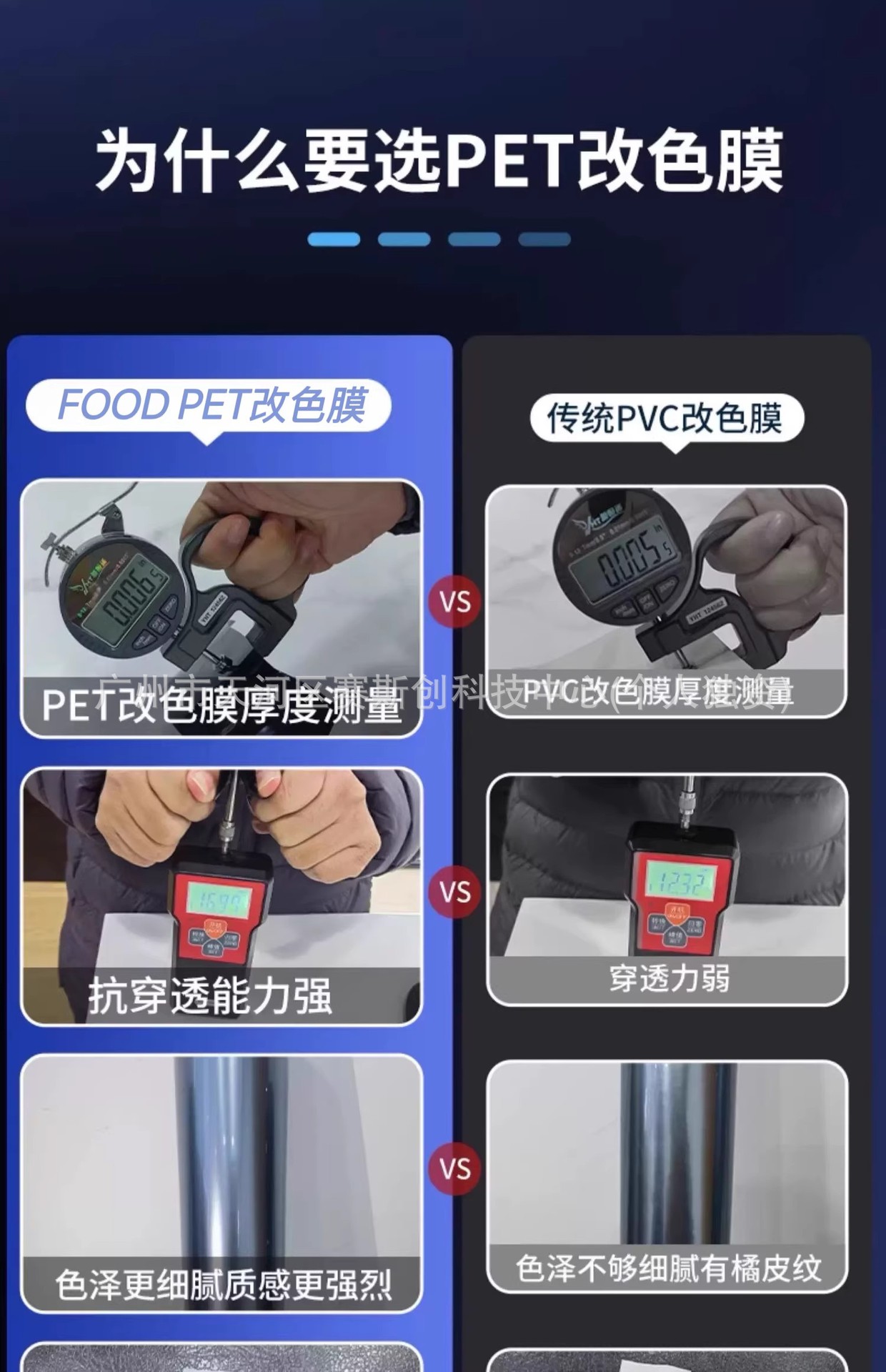 Pet Color-Changing Film for Full Car Wrapping, Liquid Metal Series Car Wrap Installation, Tpu Color-Changing Car Film Application