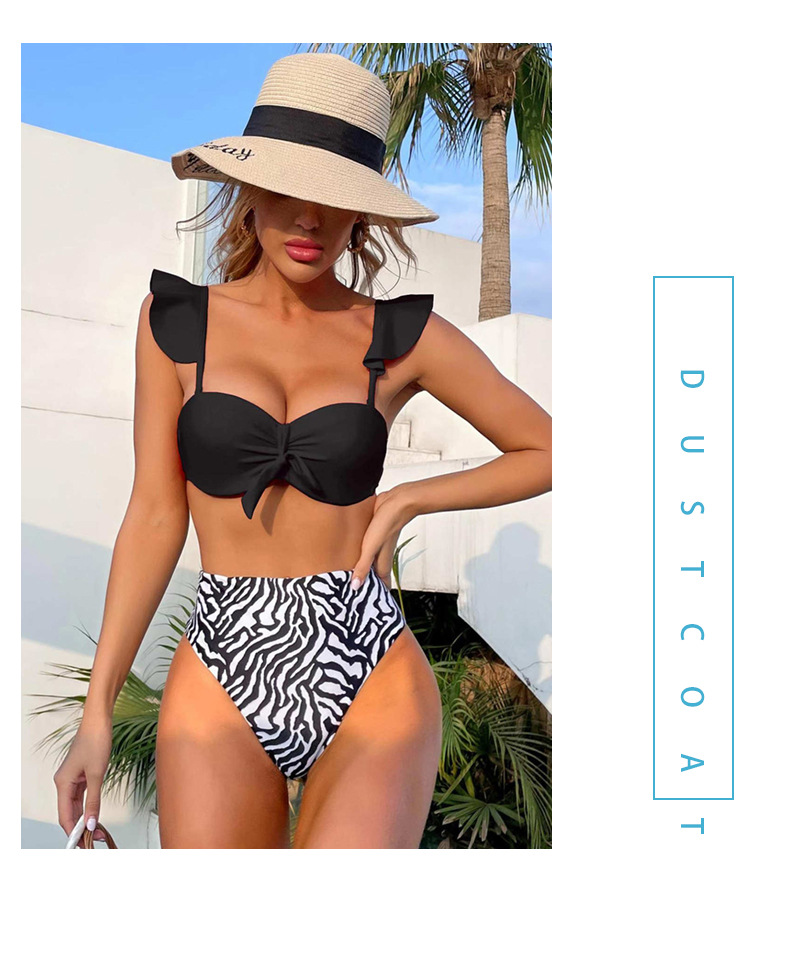 Women's Stripe Solid Color 2 Piece Set Bikinis display picture 2