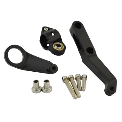Suitable for Honda 900 CBR929RR 2000-2001 Steering Damper Anti-Shake Steering Buffer (Motorcycle frame) - damping-bracket-black