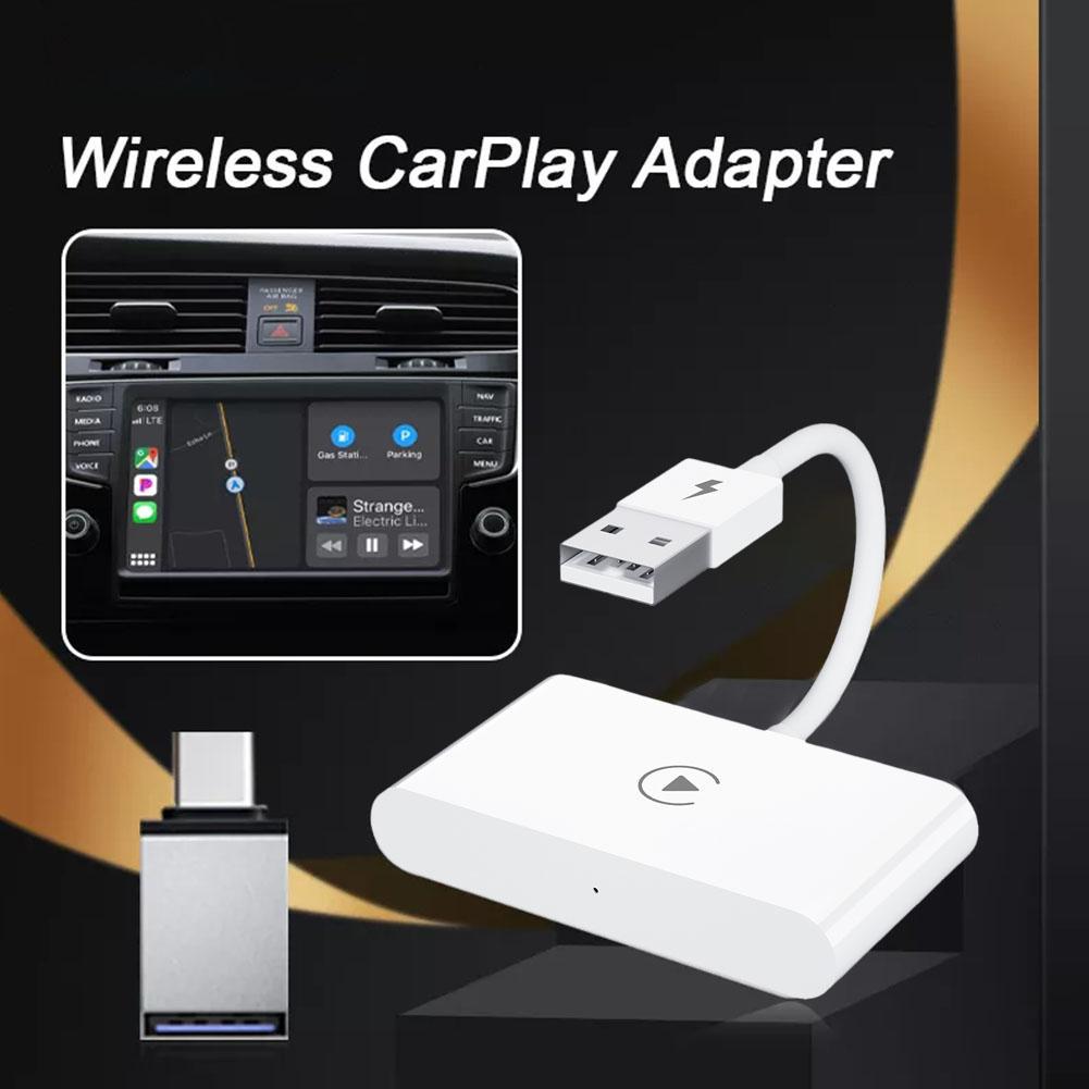 Applicable to Apple mobile phone carplay BOX wired to wireless smart AI BOX BOX vehicle-mounted machine adapter