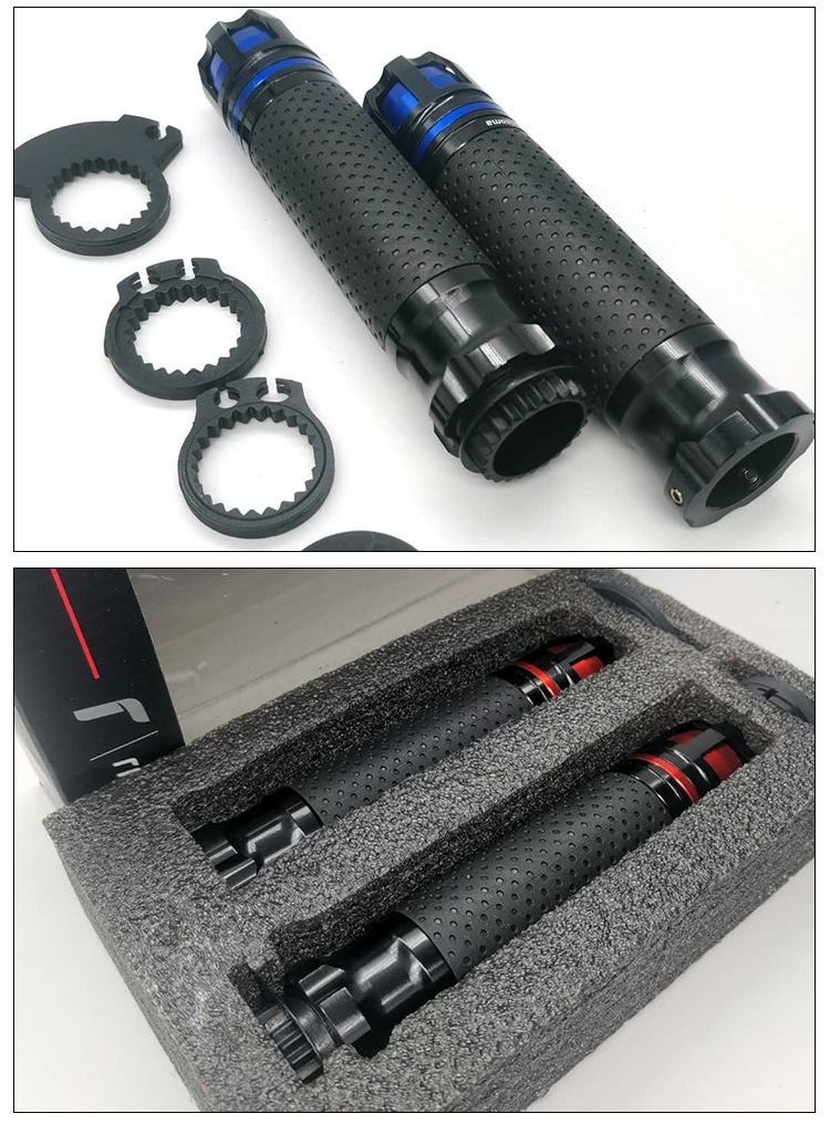 Motorcycle Handlebar Sleeve Rotating Handlebar Glue Scooter Original Grip sports car Retro Handlebar Sleeve Cross-border Factory Direct Supply