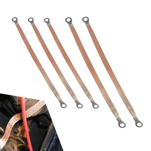 Braided Bridge Grounding Wire 6 Square Flange Anti-Static Grounding Wire Copper-Clad Aluminum Grounding Wire Copper Braided Belt