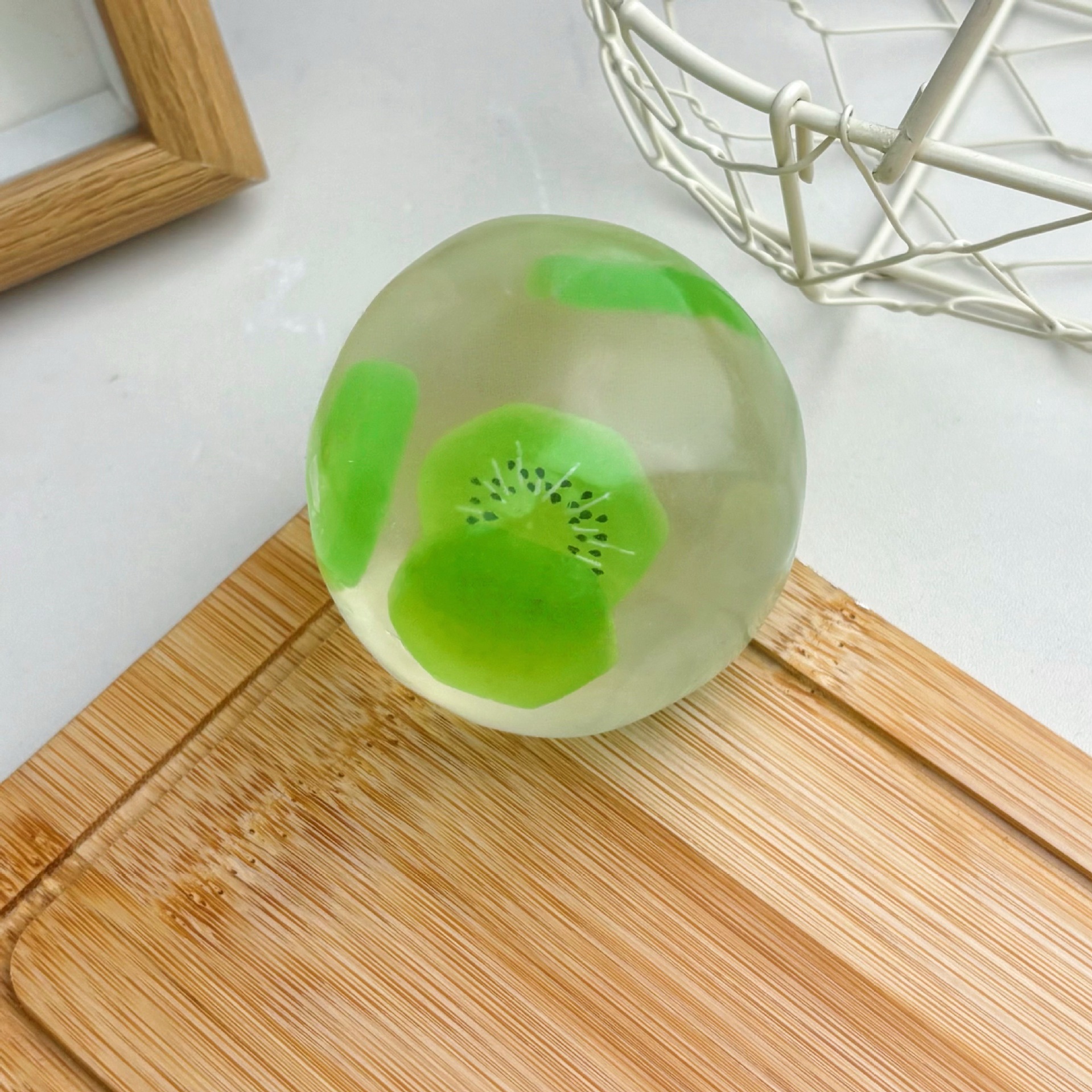 6cm kiwi vaseline handmade ball
