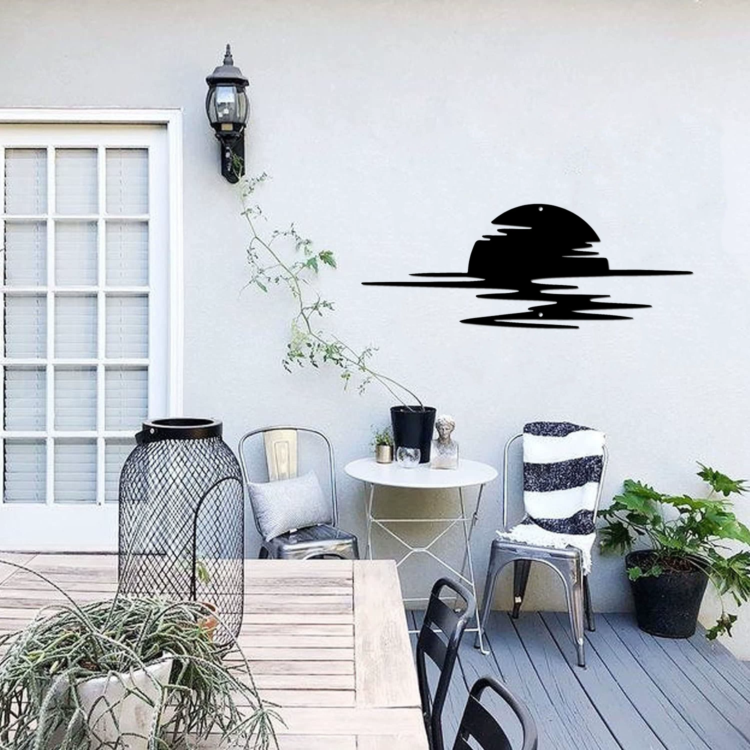 Кросс-бордерная декоративная железная картина для гостиной, настенное украшение из металла, фон для стены, легкая роскошь, простое украшение для спальни