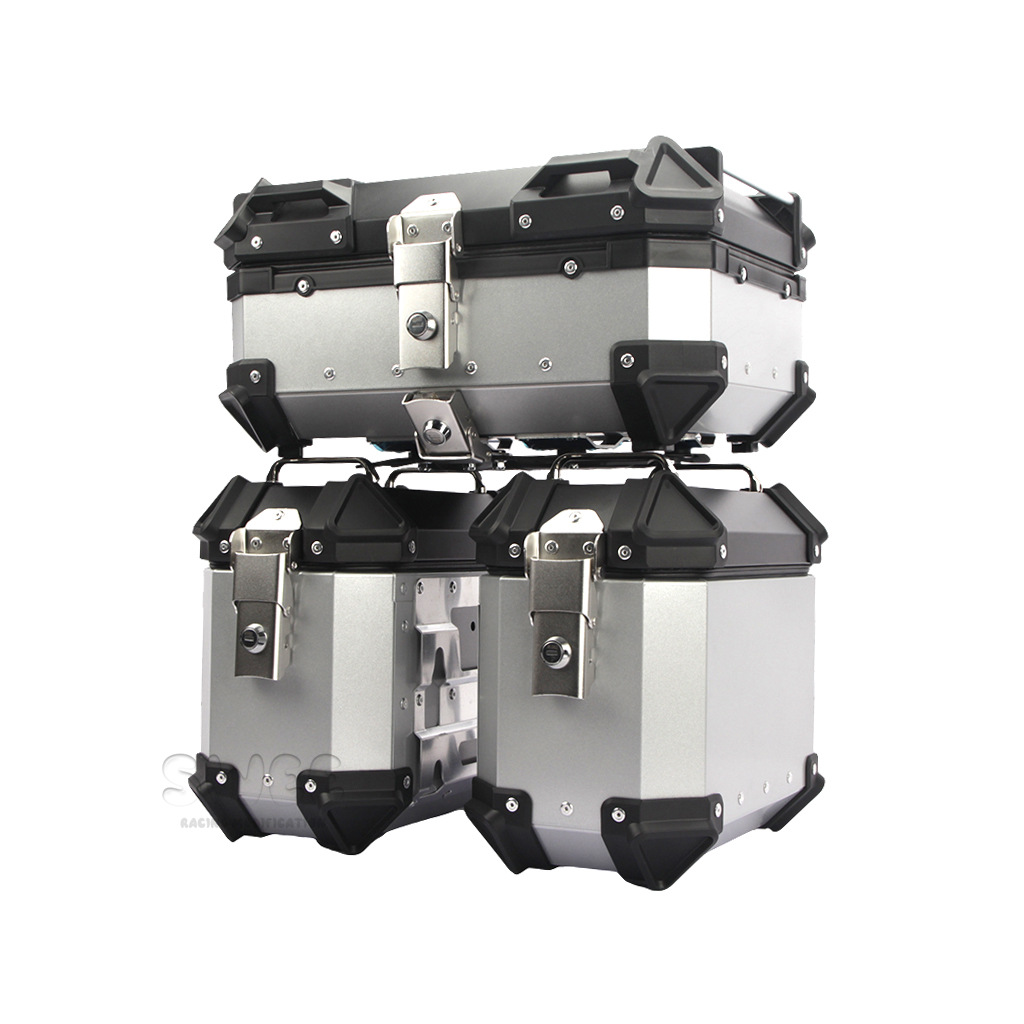 The New 18L Small-Capacity Motorcycle Aluminum Alloy Side Box Is Suitable for the Side Box and Trunk of the Niu Nine Electric Scooter