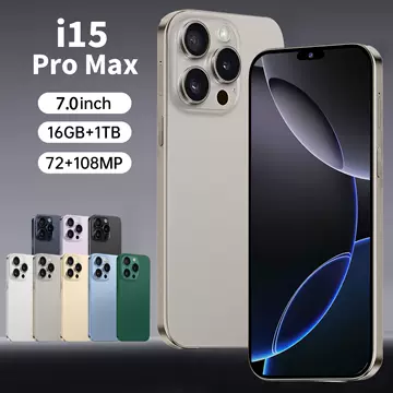 Cross-border mobile phone i15 ProMax smart 7.0 inch large screen 16 1T source manufacturers can send on behalf of (explosive models)