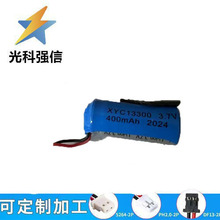 ȫ����Ʒ 13300 3.7V 400MAH ����ʽ﮵����� ����Բ��������