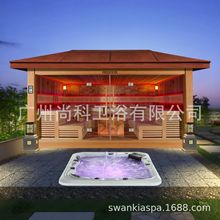 LT09 户外桑拿房 豪华桑拿屋  户外桑拿 户外浴缸 户外Spa