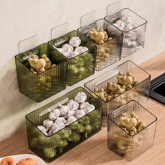 玉ねぎ、生姜、ニンニク収納バスケット収納ラックキッチン家庭用パンチフリー壁掛けプラスチック収納ボックス収納ボックス