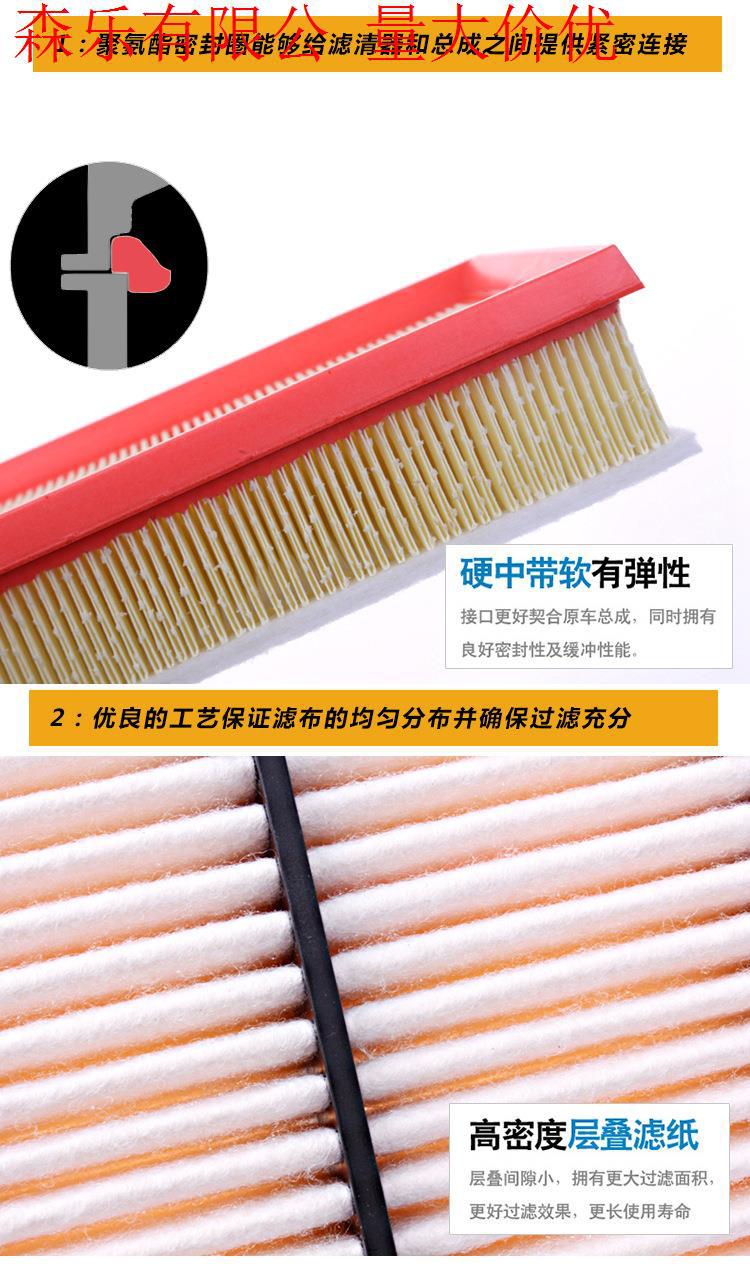 Car air filter and air conditioning filter combination set, high-quality boxed delivery for the entire vehicle, high-end and high-quality car filters
