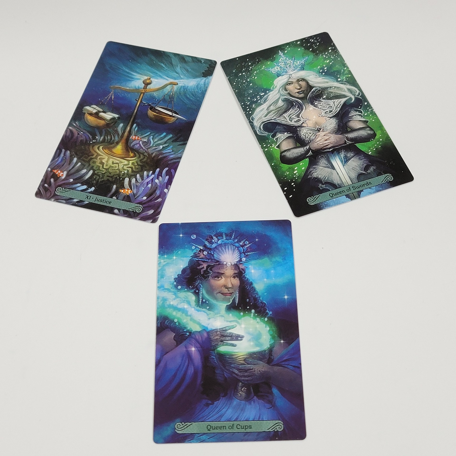 Carte da tarot a tema sirena set per gioco da tavolo_voghion.com