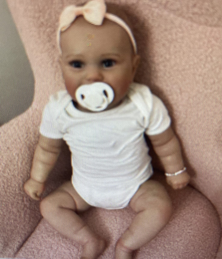50 cm de muñeca de bebé Maddie suministro de comercio electrónico transfronterizo una pieza