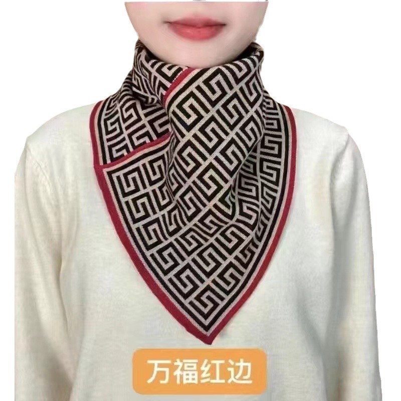 秋冬服饰配件围脖保暖护颈假领方便套头脖套懒人围巾男女用三角巾|undefined