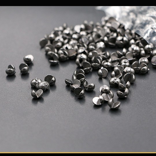 Jinhong accesorios de artes de pesca apertura redonda mordedura Plomo en caja apertura plomo roca pesca plomo micro plomo balsa pesca carbono negro mordedura plomo al por mayor