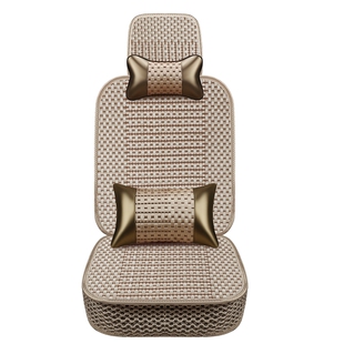 For Wuling Rongguang New Card Light Small Card Seat Cover All-inclusive Four Seasons Double Row Small Truck Seat Cover Single Row Ice Silk