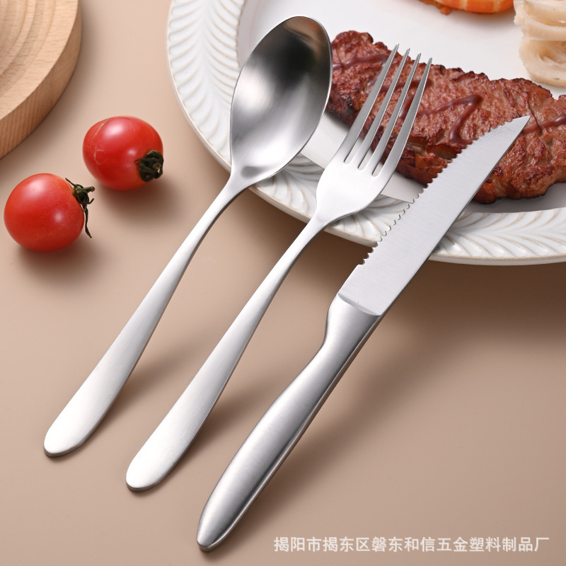 316 Stainless Steel Knife, Fork and Spoon Tableware suit Thickened Handle Hotel Household Western Steak Knife, Fork and Spoon Wholesale 316 Stainless Steel Knife, Fork and Spoon Tableware suit Thickened Handle Hotel Household Western Steak Knife, Fork and Spoon Wholesale