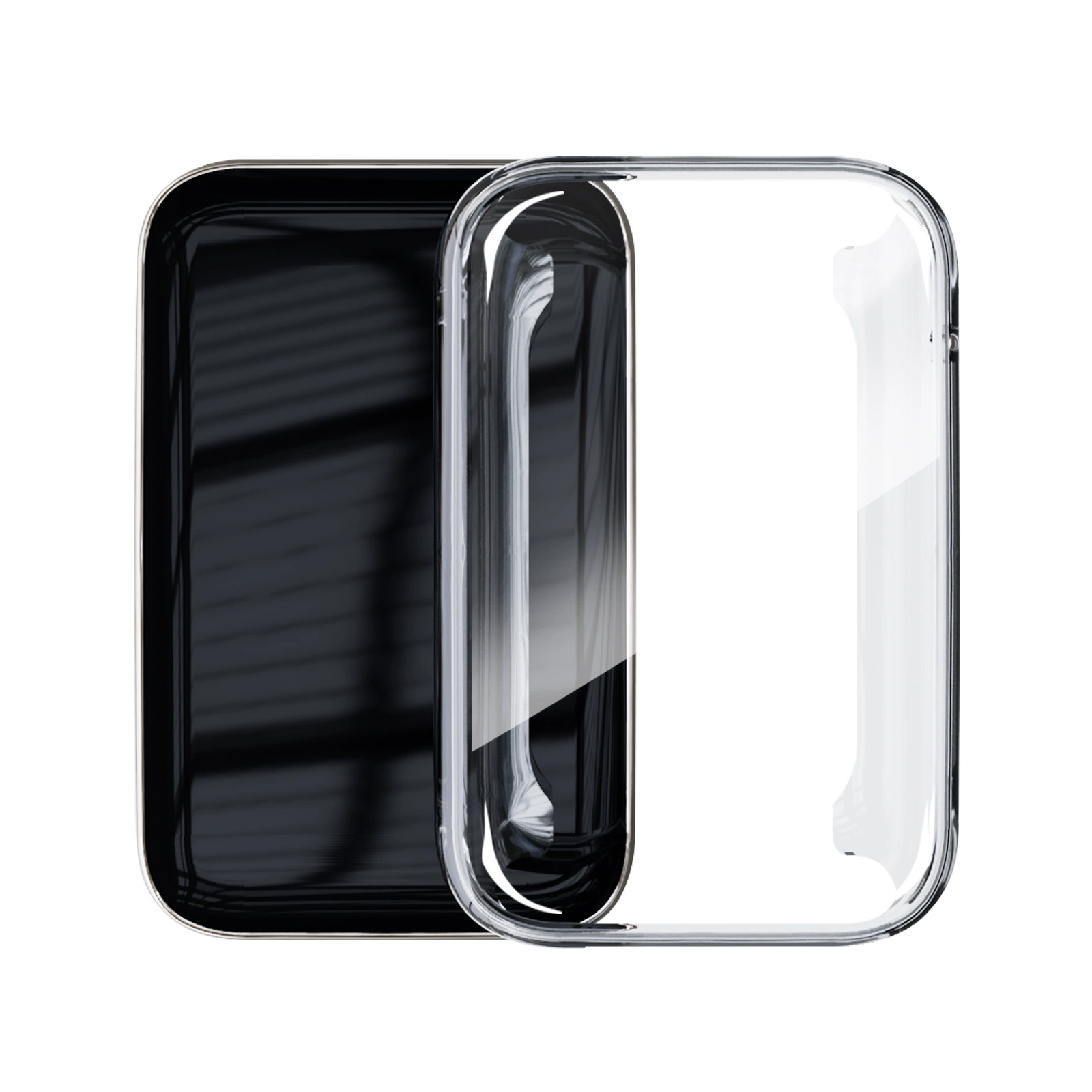 Защитный чехол из TPU с электроплатингом для браслета Xiaomi 7 PRO, полное покрытие, сенсорный экран, противоударный