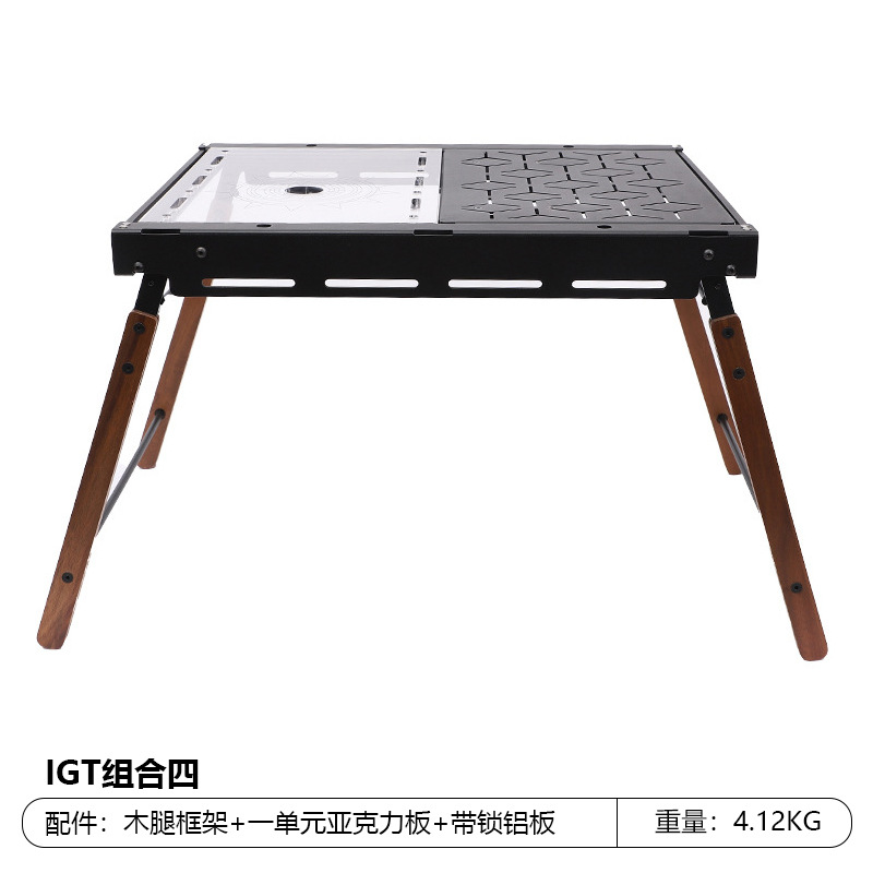Camping al aire libre mesa táctica IGT mesa plegable portátil mesa modular multifuncional igt