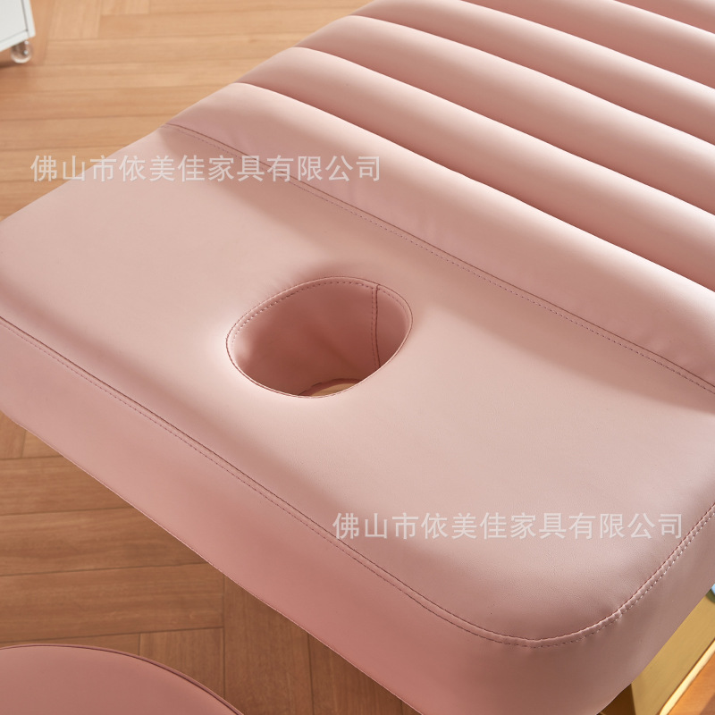 Cama de belleza eléctrica, cama de bordado, cama de examen, cama de belleza de pestañas ajustable, superficie de cama calentada, suave y cómoda, especial para salón de belleza