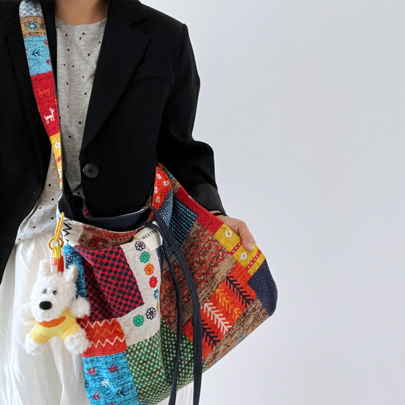 Bohemian double bread single bag-no accessories