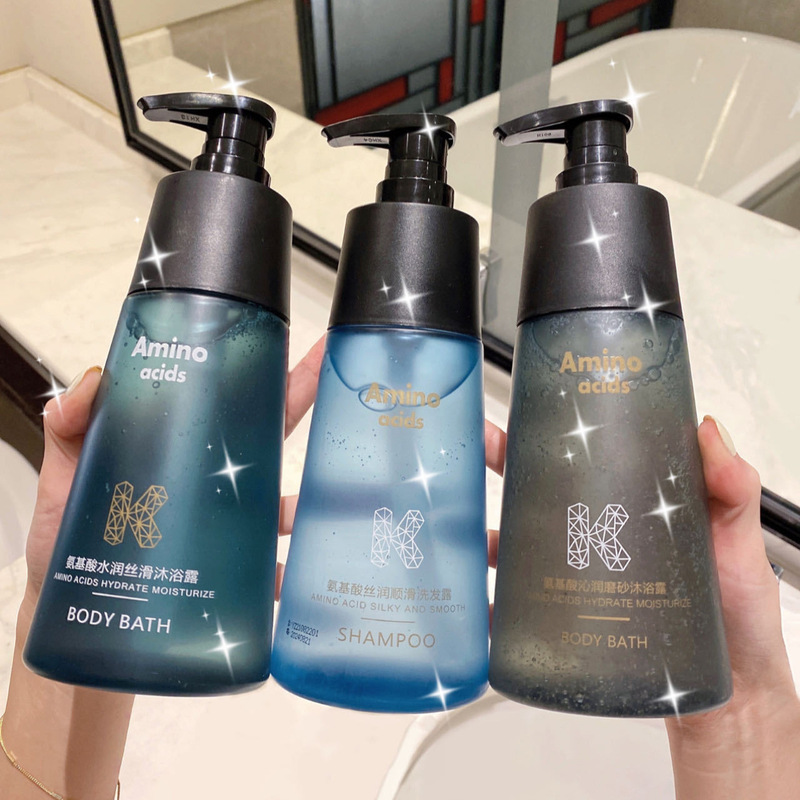 Amino acid anti-dandruff shampoo shower gel conditioner suit lasting fragrance for men and women hotel factory direct genuine goods Amino acid anti-dandruff shampoo shower gel conditioner suit lasting fragrance for men and women hotel factory direct genuine goods