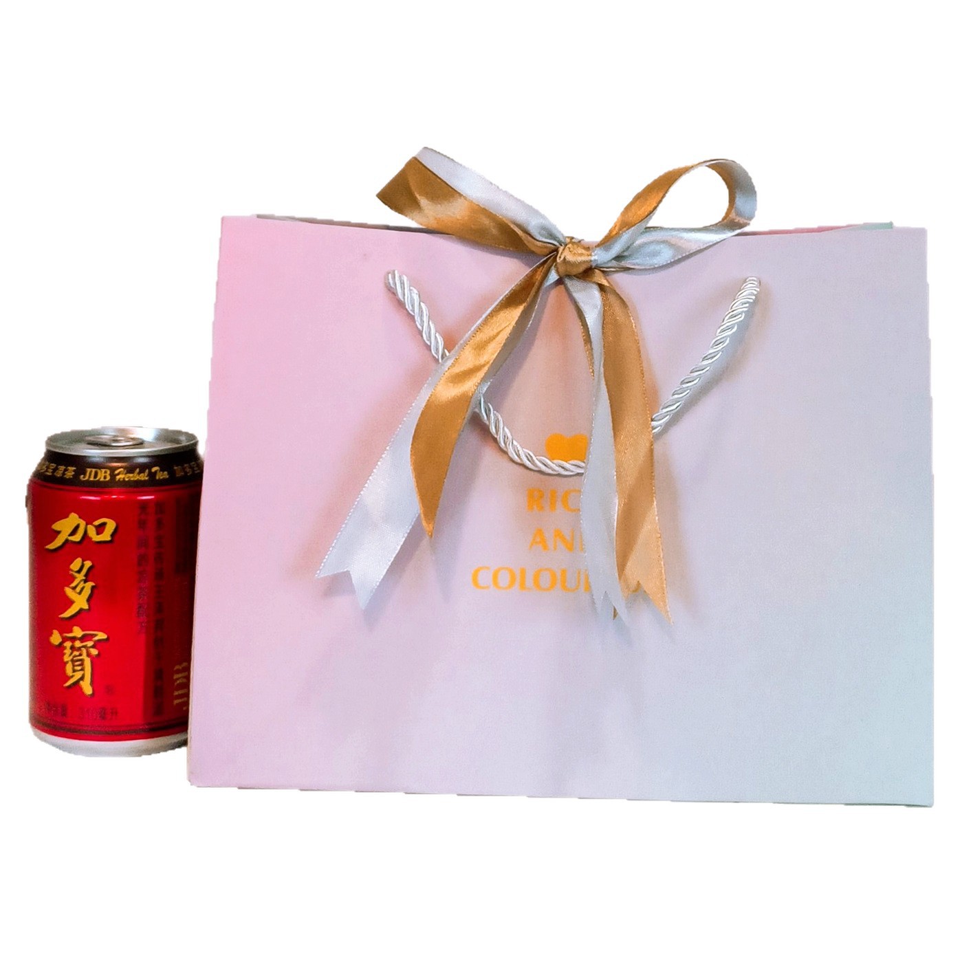 Nueva bolsa de regalo ins estilo bolsa de embalaje bolsa de regalo degradado tienda de ropa bolso de papel bolsa portátil de regalo