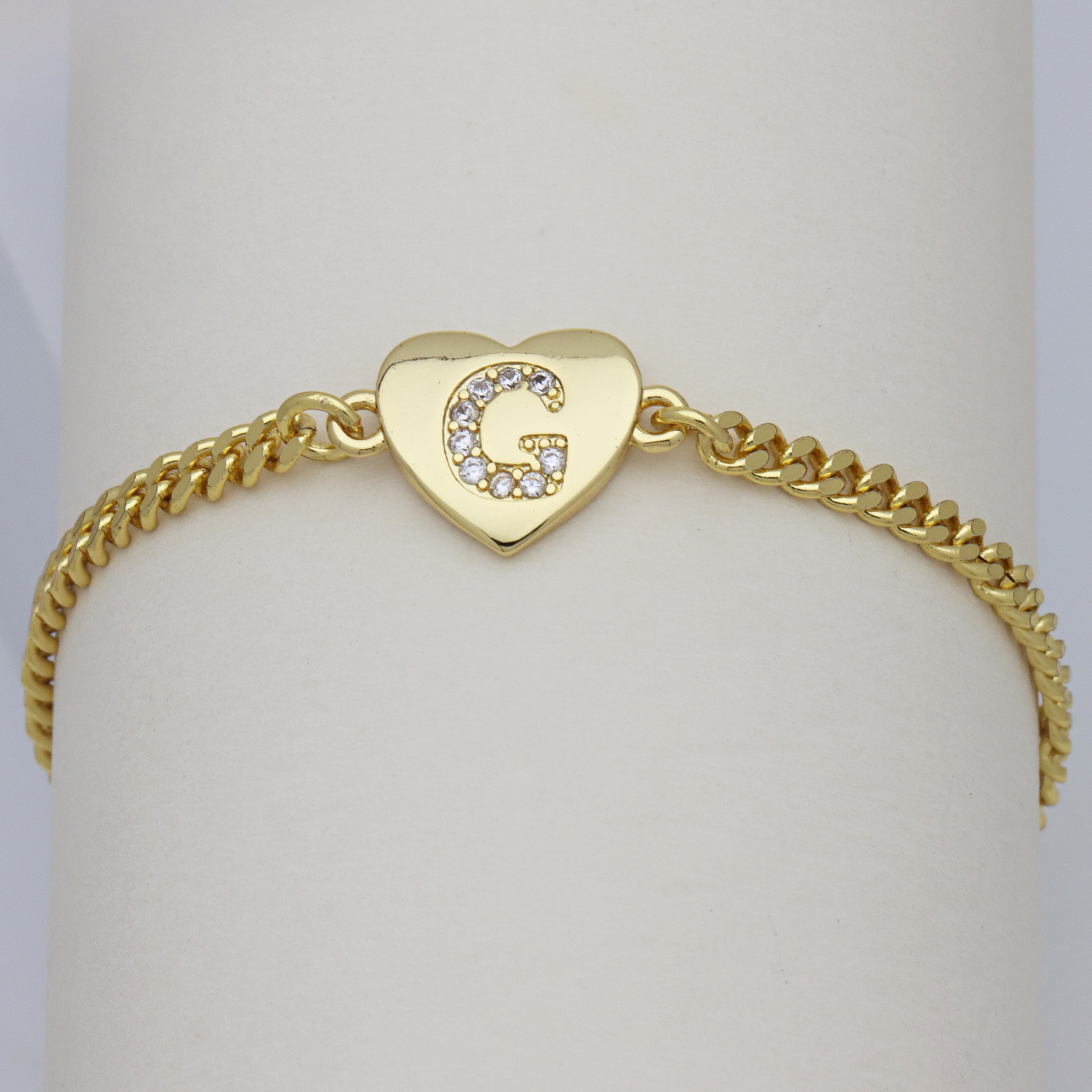 8g Weight Copper Pendant Material Zircon Inlay Material Bracelets Classification Copper Chain Material Cuban Link Chain Curb Chain Chain Type 1 Piece Quantity Holiday, Banquet, Selfie Occasion Copper Material Letter, Heart Shape Pattern All Seasons Season Women's Gender Inlay Design Casual, Elegant, Lady Style Wholesale Jewelry Casual Elegant Lady Letter Heart Shape Copper Zircon Inlay Bracelets Cuban Link Chain Curb Chain 12