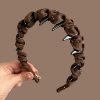 Brown starry headband