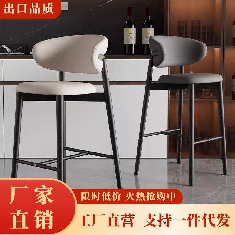 Nordic Internet Celebrity Designer Dining Chair, Simple Designer Style Chair, Second-Hand Home Light Luxury Bar Chair